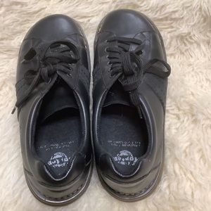 Vintage Black Dr. Martens 2824 lace up shoes Made in Portugal   Size 41